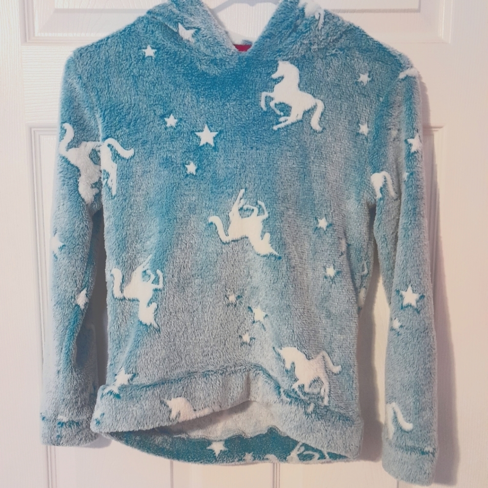Girls 9/10 Boston Traders blue sweater